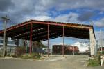 Rail Shed number 3 with a roof