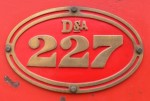 Dsa227 Side Tank Badge