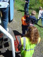 Unloading Passengers at Totara College Garden Expo