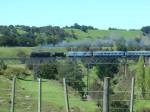 Crossing the viaduct just north of Dannevirke