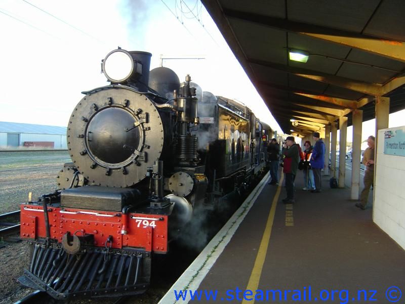 Wab 794 at Palmerston North Station