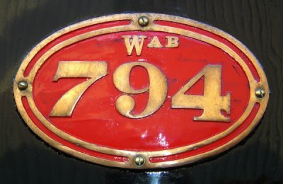 Wab794 Side Tank Badge